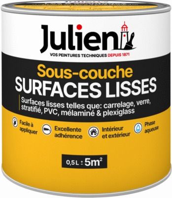 Sous-couche SURFACES LISSES 500 ml - JULIEN