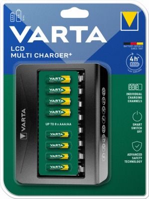 Chargeur de piles LCD Multi Charger+ VARTA