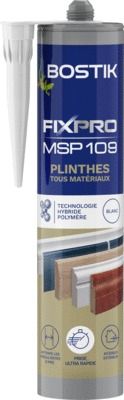 Colle pour plinthes MSP 109 290 ml BOSTIK