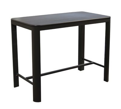 Table eos haute 140x74 aluminium graphite PRO LOISIR Livraison gratuite domicile