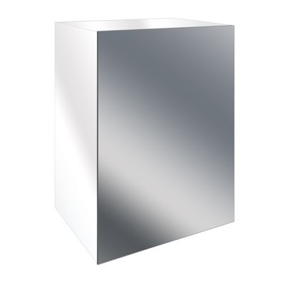 Armoire de toilette Tempo 40 blanche L 600 x H 400 MP GLASS