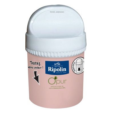 Peinture O'PUR Rose Jabadao 75 ml - RIPOLIN