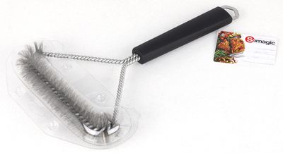 Brosse de grille de barbecue en forme T manche soft touch SOMAGIC