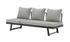 Lounge modulo graphite chine gris PROLOISIRS Livraison gratuite domicile