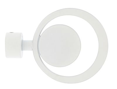 Embout métal à visser Atrium diam 20 mm Finition Blanc Mat - MOBOIS