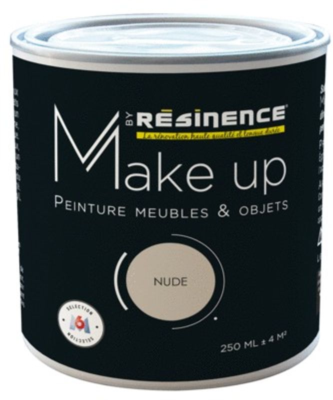 peinture de rénovation meubles et boiseries nude 250 ml make up by