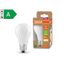 Ampoule LED Standard E27 Dépolie 7,2W=1521 lumens Blanc chaud Classe A OSRAM