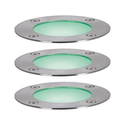 Spots encastrable extérieur LED RGBW multicolore compatible ZigBee IP65 3x3,6W 3x190 lumens 24V Kit de démarrage - Plug & Shine PAULMANN