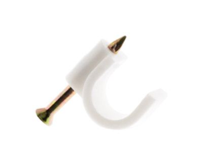 Pontets blanc diamètre 9 mm par 20