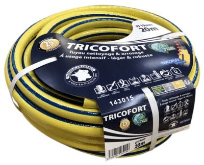 Tuyau d'arrosage tricofort diamètre 19 mm x L 20 m