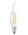 Ampoule LED E14 flamme effet coup de vent 4 W = 470 lumens blanc chaud OSRAM