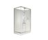 Cabine de douche hydromassante Artic blanc 120 X 80 x 220 cm OCEA