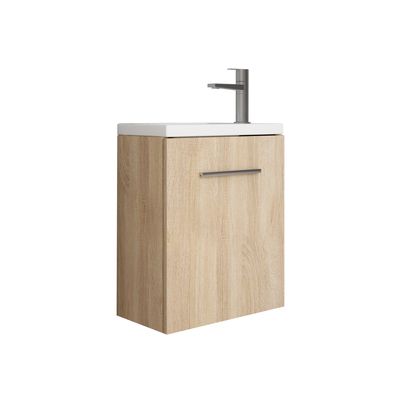 Meuble lave-mains bois H 50 cm Lena