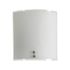 Applique murale E27 60W blanc et verre Pixel - COREP