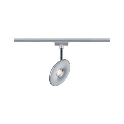 Spot sur rail LED chrome dépoli 7,4W 2700K SPHERE URAIL PAULMANN