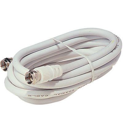 Cordon prolongateur coaxial 10m avec connecteur F SEDEA