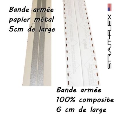 Bande à joint composite  3 x 3 cm L 30.5 m Original STRAIT -FLEX