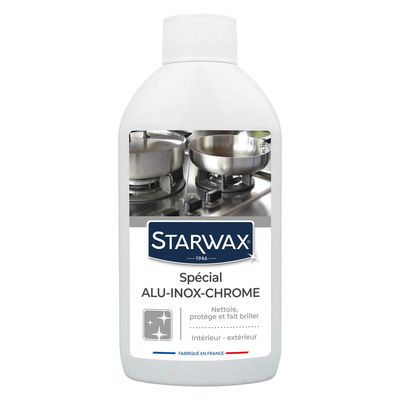 Nettoyant spécial alu-inox-chromé 250 ml STARWAX