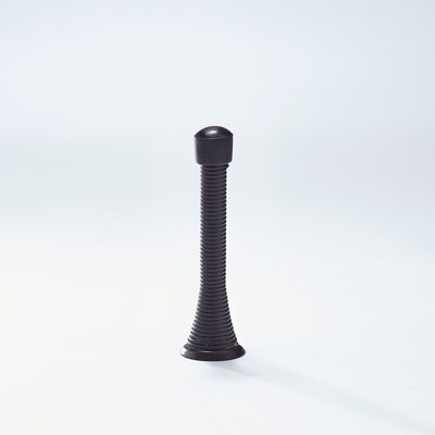 Butées de porte flexible noires par 2 MOTTEZ