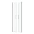 Porte de douche Saloon chrome 70x200 cm AURLANE