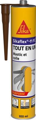 Mastic Colle polyuréthane Sikaflex 11 FC Purform marron 300 ml - SIKA