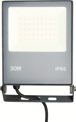 Projecteur LED extérieur 30W blanc chaud IP66 3200 lumens anthracite - FLOODY ARLUX